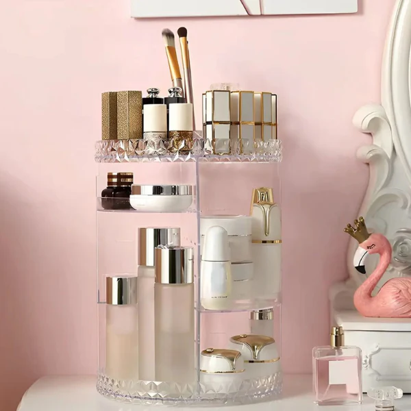 ORGANIZADOR DE MAQUILLAJE GIRATORIO 💅🏻 - Image 5